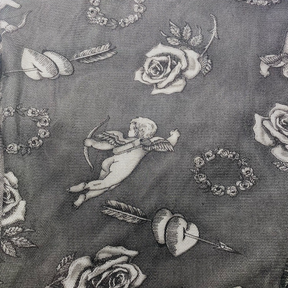 Ángel And Roses Mesh Tank Top - Picture 3 of 4
